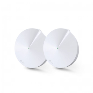 TP LINK W/L DECO M5 AC1300 SMART HOME MESH WIFI SYSTEM ROUTER 2 PACK